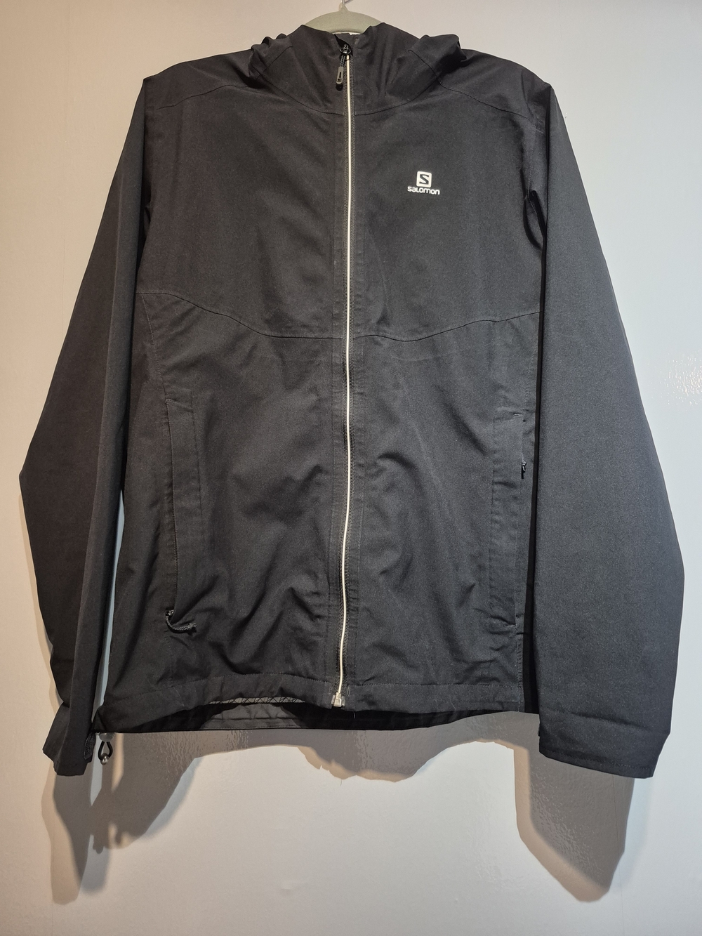 Salomon Men’s Black Hooded Softshell Jacket